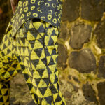 Yellow black pantalon