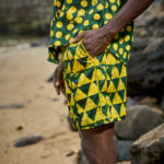 Yellow green short
